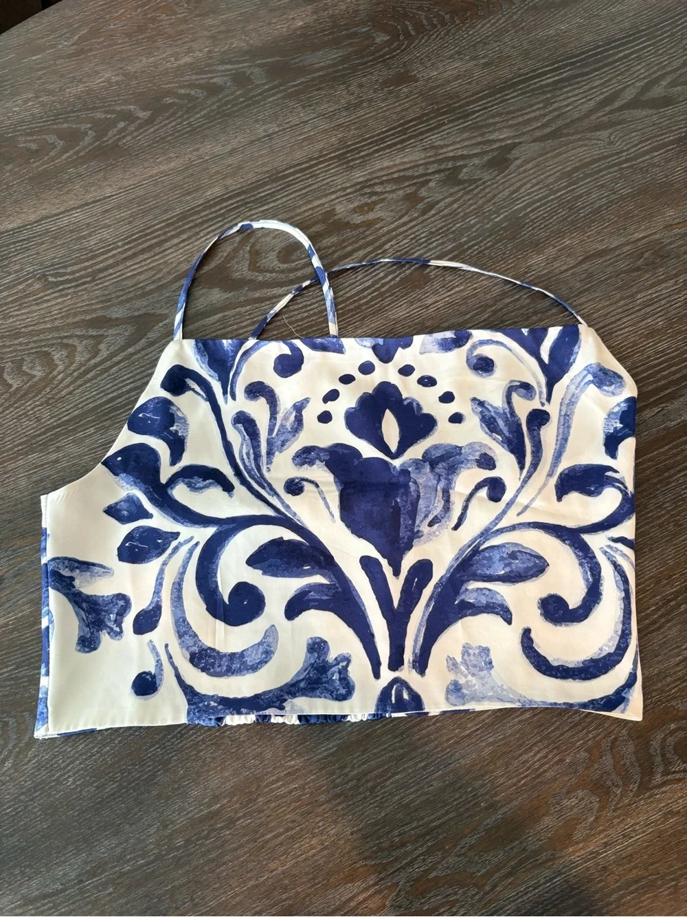 Rachel Zoe Blue and White Decorative Accent Panel